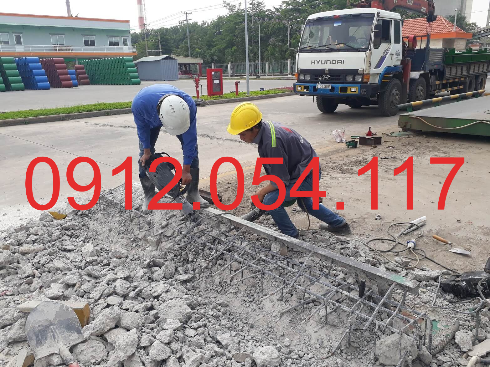 Cắt Đục Bê Tông Tại Sóc Sơn